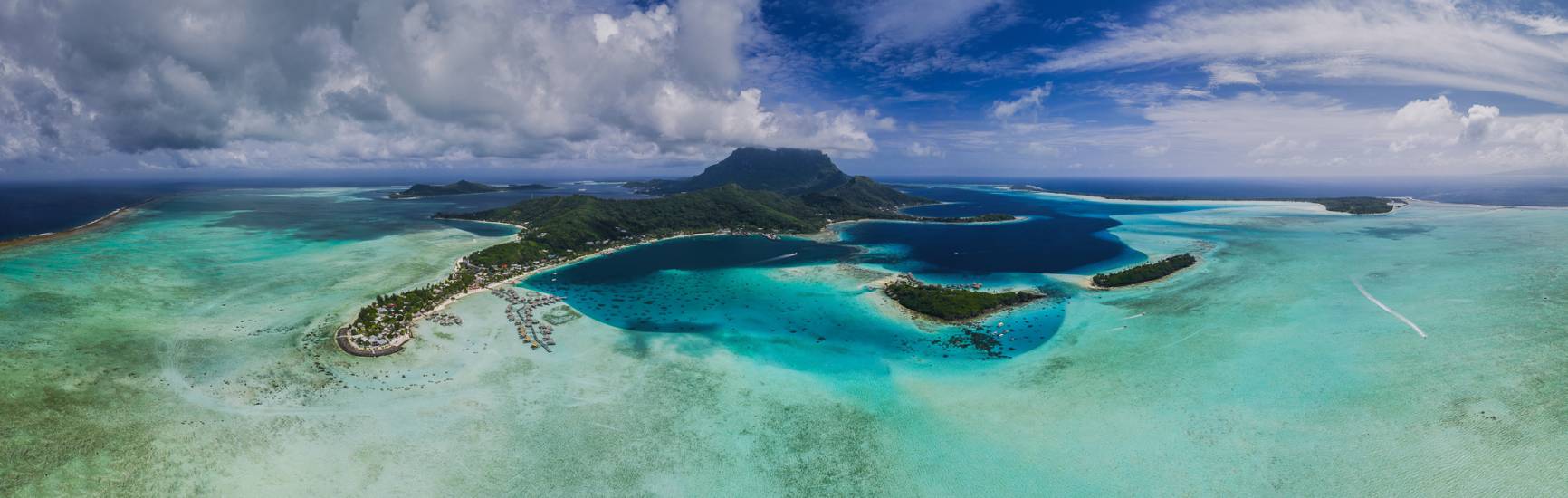 Photo - Polynésie Française - Vue du ciel - Bora Bora #235